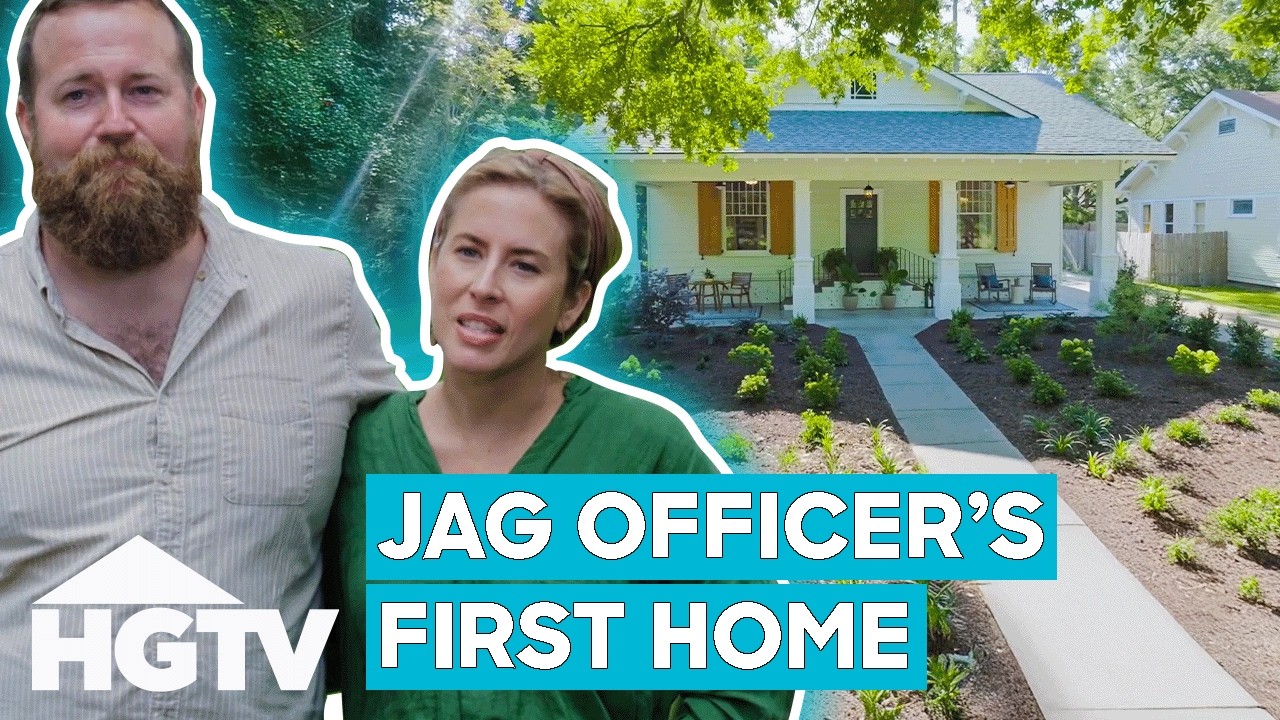 Ben & Erin Help JAG Officer Buy His First Home And Turn It Into A Classic English Home | Home Town