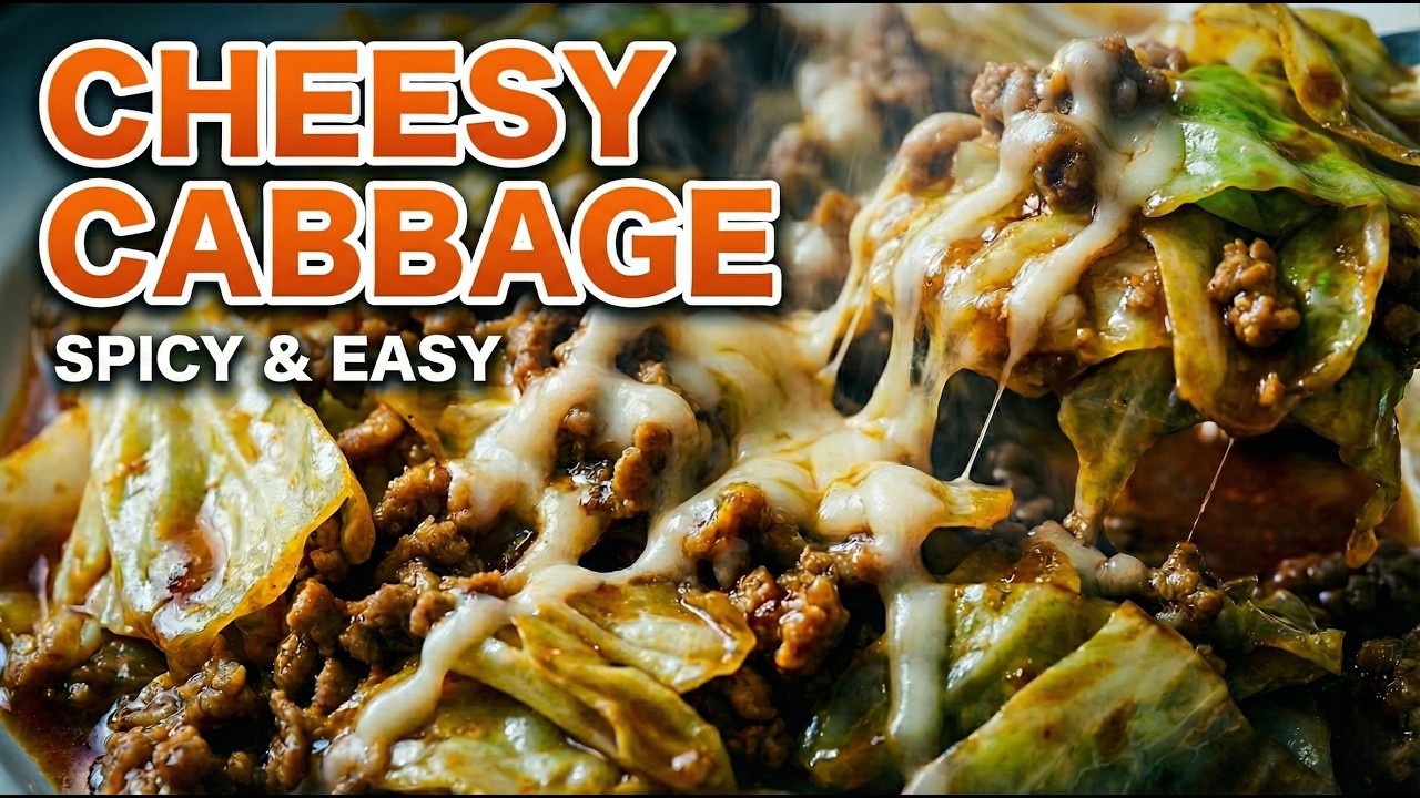 【Just Stir-Fry】Spicy Curry Cabbage & Ground Meat | Easy Budget Japanese Recipe