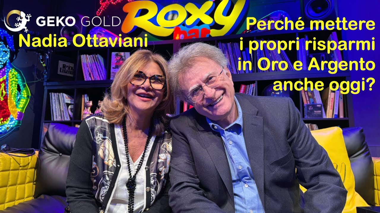 Perch&eacute; mettere i risparmi in oro e argento soprattutto oggi? Diretta con Nadia Ottaviani Geko Gold