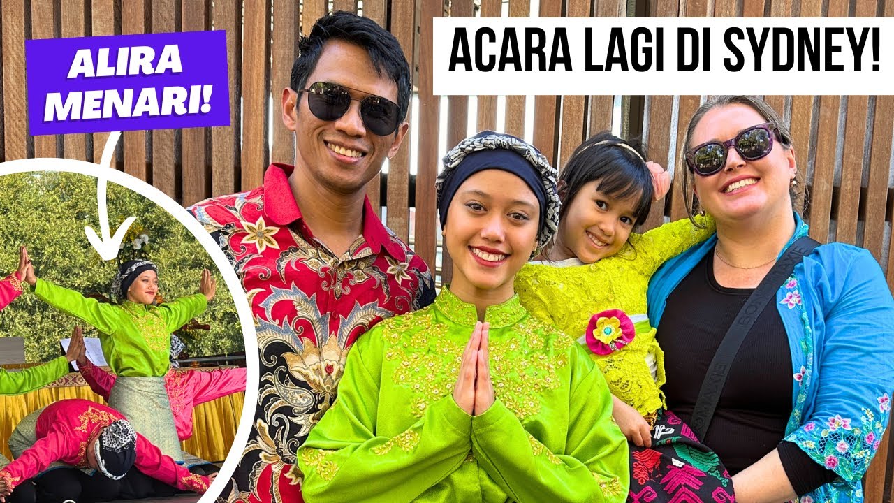 Alira Satu Wakil Indonesia Yang Menari Di Sydney |Tarian Nusantara Mendunia | Kedua Orang Tua Bangga
