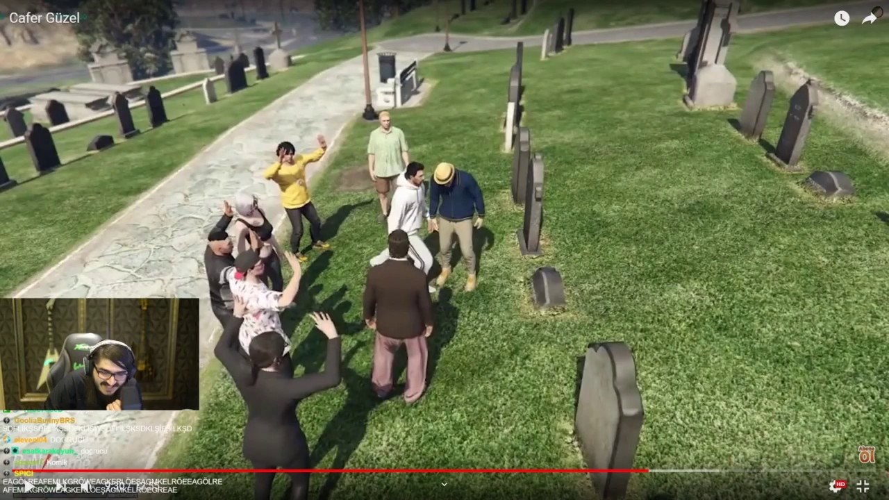 KENDİNE M&Uuml;ZİSYEN CAFER G&Uuml;ZEL'İN GTA RP VİDEOSUNU İZLİYOR