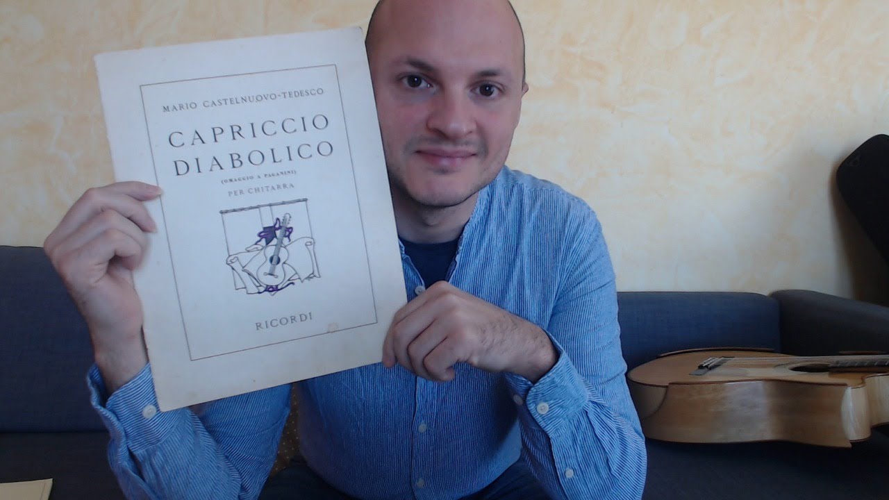 CAPRICCIO DIABOLICO Castelnuovo-Tedesco #FlavioSala chitarra - 69° DIRETTA STREAMING (04-10-2020)