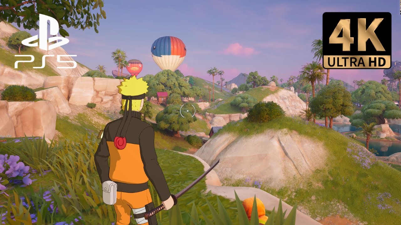 Fortnite  &ndash; Naruto Uzumaki | PS5 (4K 60FPS) | Gameplay | Chapter 7 Season