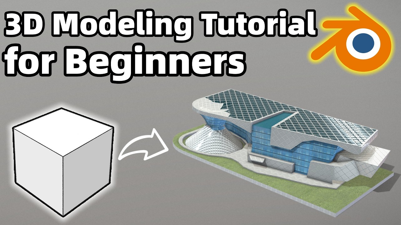Blender Tutorial: Create BMW Welt from a Cube | Beginner 3D Modeling Timelapse