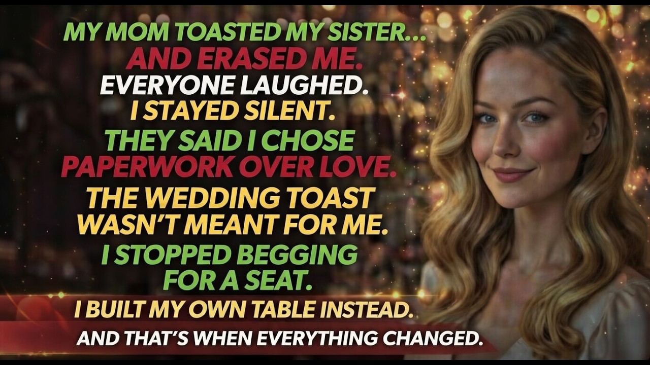 My Mom Toasted My Sister at Her Wedding — And Acted Like I Didn’t Exist