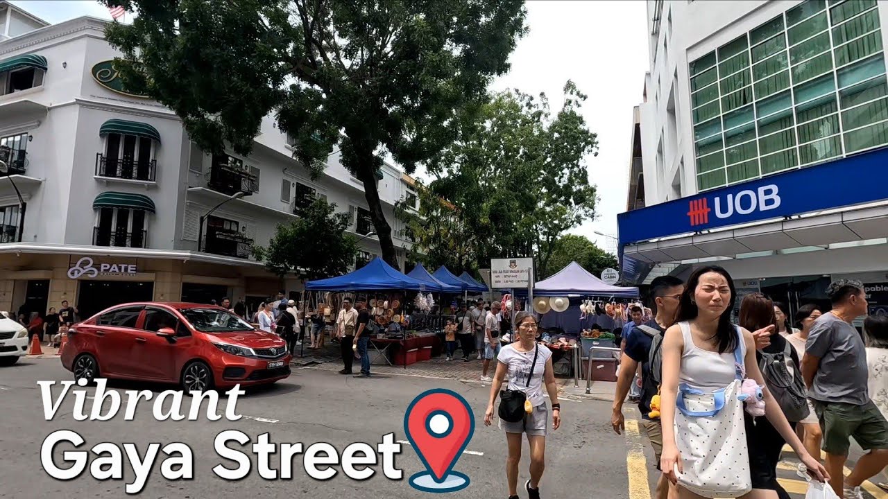 KOTA KINABALU FULLTOUR SUNDAY MARKET GAYA STREET📢MUST VISIT IN SABAH‼️