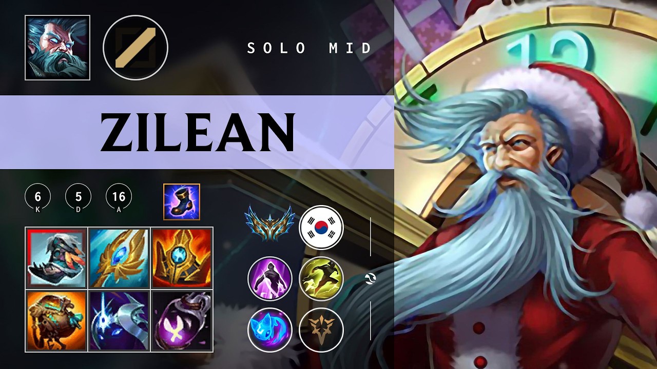 Zilean Mid vs Yasuo - KR Challenger Patch 26.05