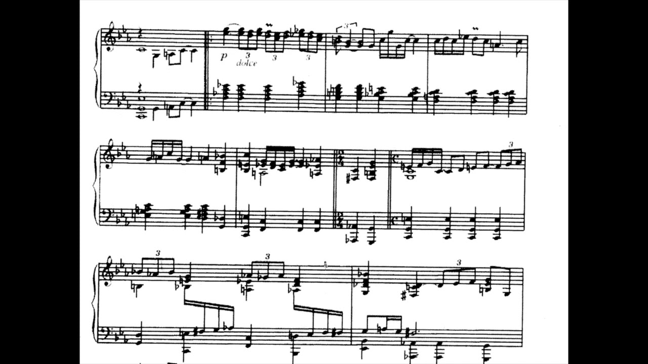 K.Karayev - Eskiz for Piano