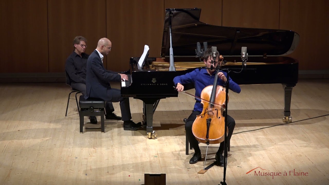 Maxime Quennesson et Guillaume Sigier - BO&Euml;LLMANN Sonate op.40 (1er et 2&egrave;me mvts)