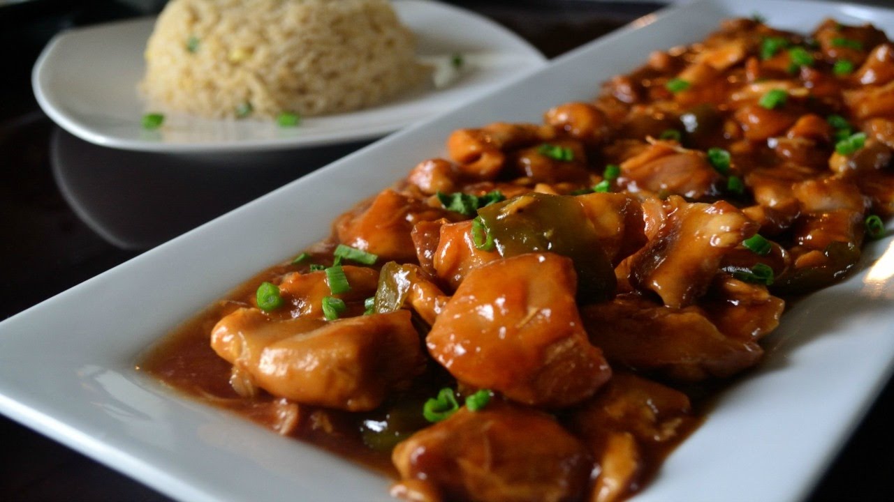 Slow Cooker Honey Bourbon Chicken
