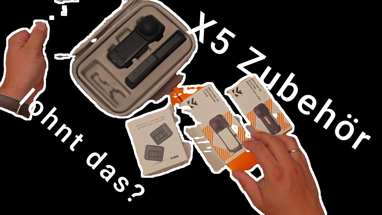 Andruw #unboxed - #unboxing #Insta360 X5 Zubehör, Schutz- und Ladecase