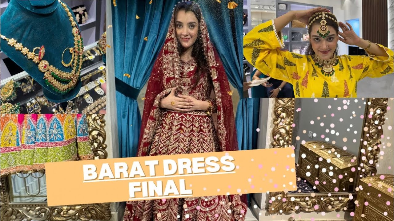 Finallyyyy Barat ka Dress aur Jewellery leli | Shadi Ki shopping | Atufa ibrahim