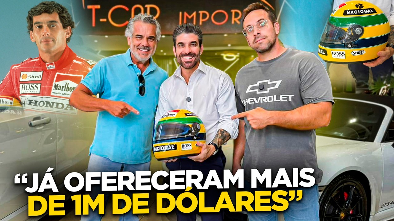 ELE ERA O MELHOR AMIGO DO AYRTON SENNA E APRESENTOU A GALISTEU PARA ELE