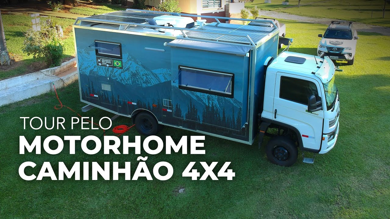 Motorhome VW Delivery 4x4: caminhão para dar a volta ao mundo