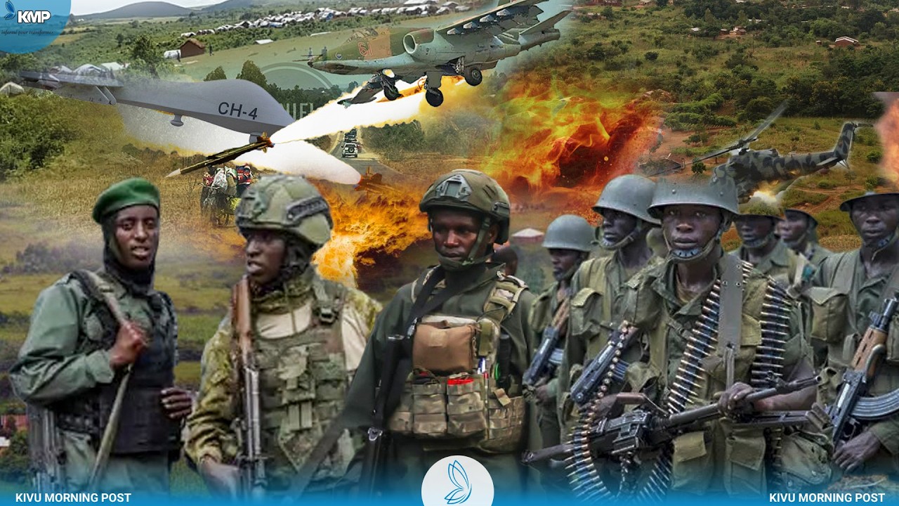 RDC-M23 : MIKENGE BOMBARDÉ PAR LES DRONES FARDC-FDNB, VIOLENTS COMBATS À MINEMBWE