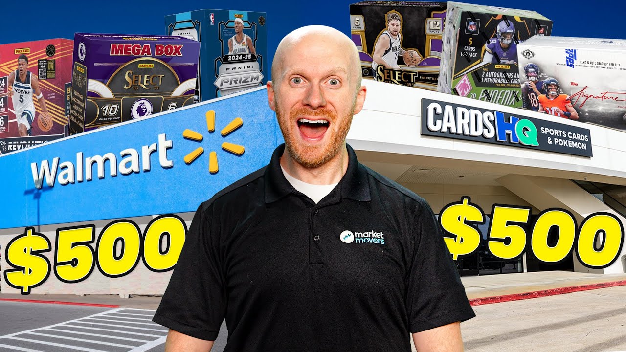 Can You Profit More Opening Retail or Hobby Sports Card Boxes?? ($1,000 Experiment) 🤔