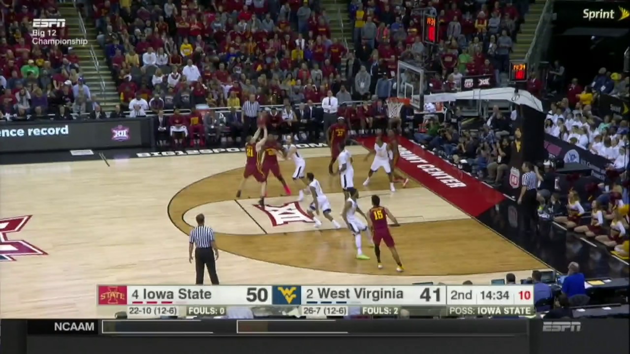 Iowa State 80, West Virginia 74 (Big 12 Championship)