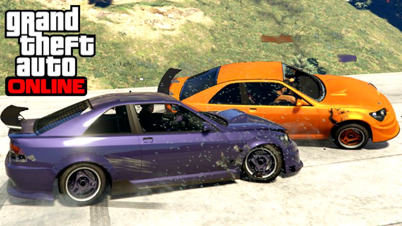 GTA V Online [#36] - ZABAWA W SAMOCHODOWE SUMO! [With: Admiros, Pavel, Plaga, Diabeuu] /Zagrajmy w