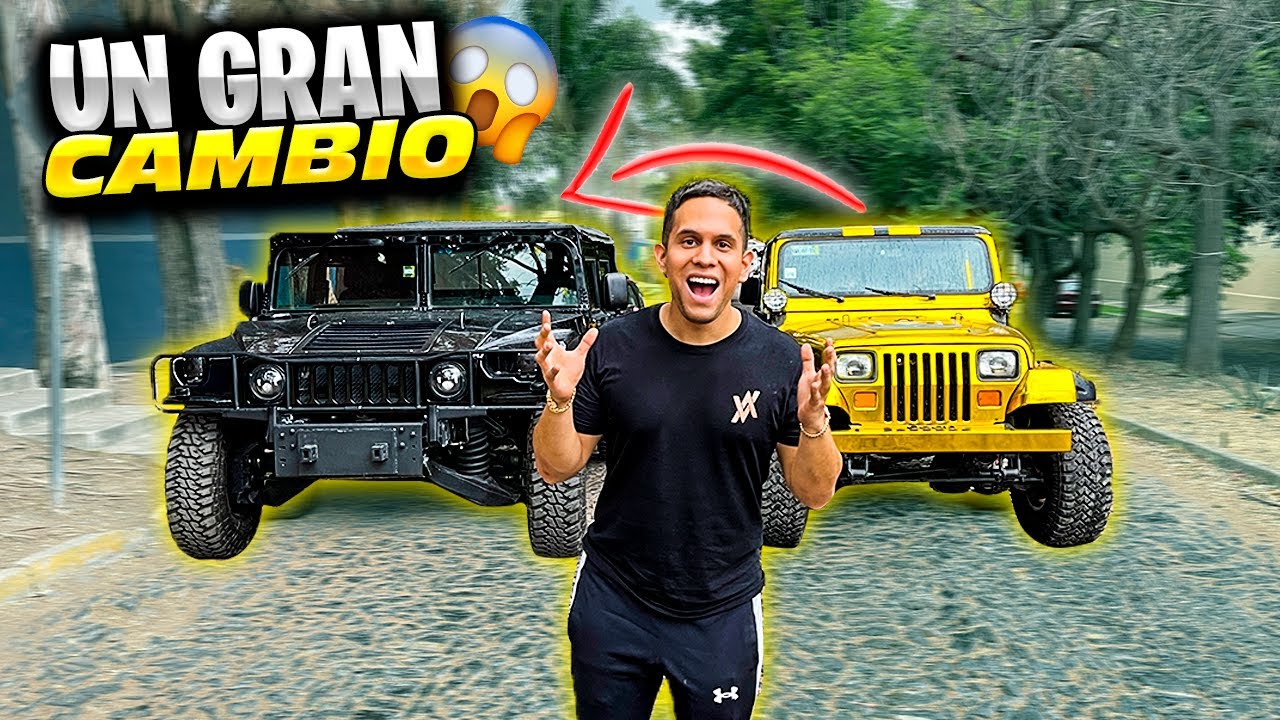 LLEVAMOS LA JEEP DORADA A MODIFICAR PERO NOS AGARRO LA LLUVIA CON LOS NIÑOS || ALFREDO VALENZUELA