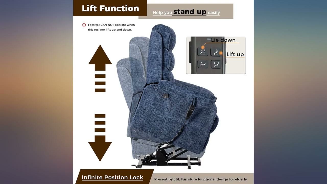 Creatuis J&L Dual Motor Power Lift Recliner Chair for Elderly Infinite Position review