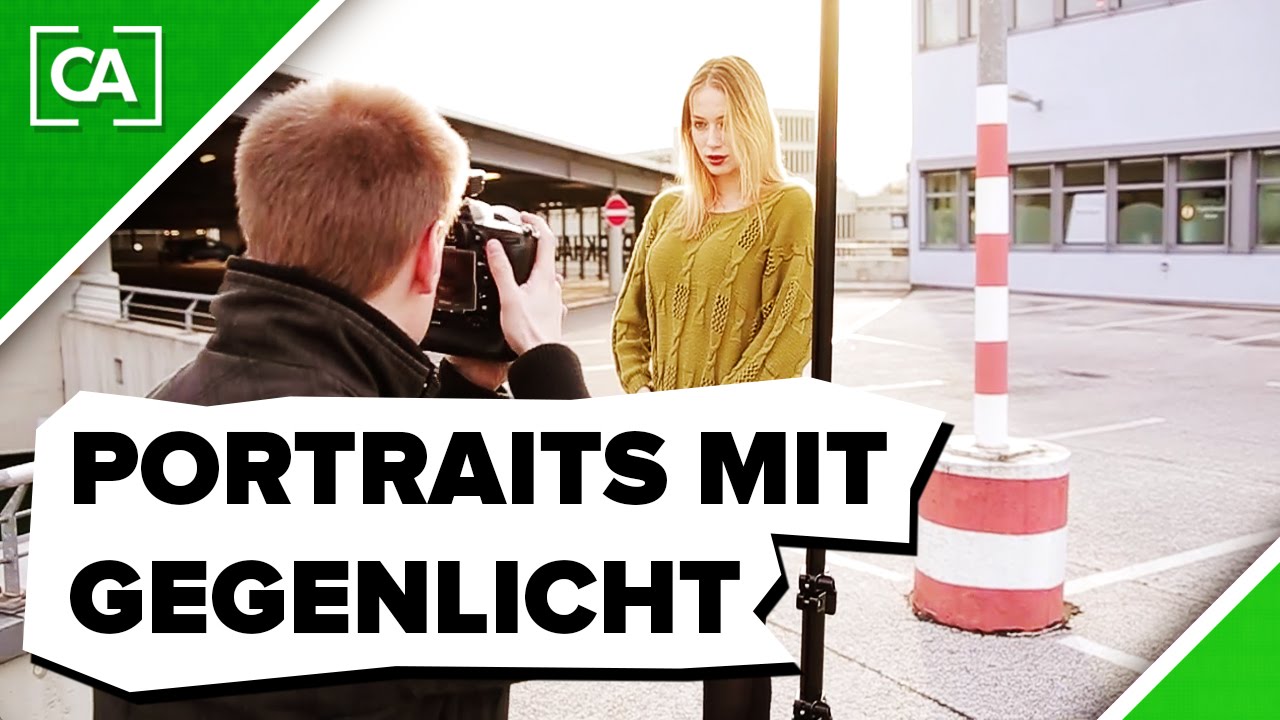 Portraits gegen die Sonne im Gegenlicht fotografieren - caphotos.de