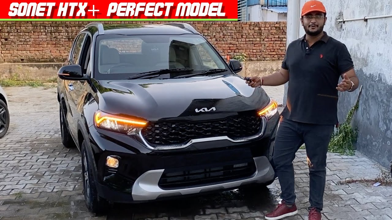 Sonet HTX Plus - Walkaround Review with On Road Price | Kia Sonet 2022