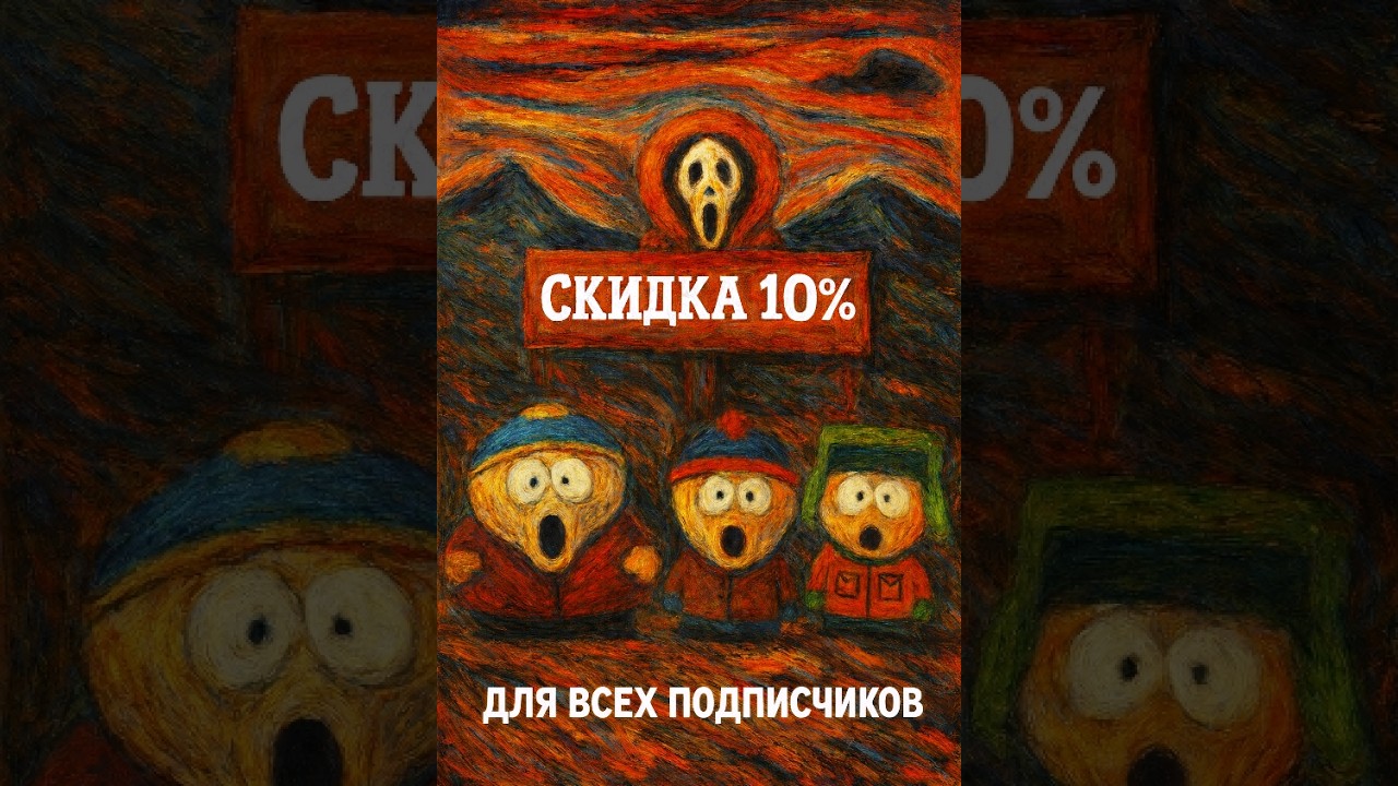 Скидка всем подписчикам, а так же 