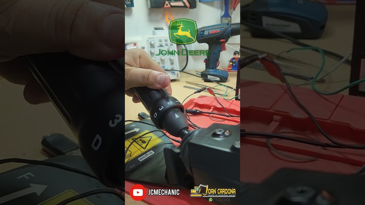JOHN DEERE 310L / Prueba De Mando De Marcha Y Velocidades!!