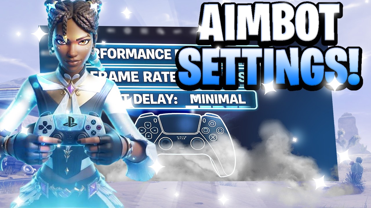 *NEW* AIMBOT Best Controller Settings + Sensitivity For Fortnite Chapter 7! (PS4/PS5/XBOX/PC)