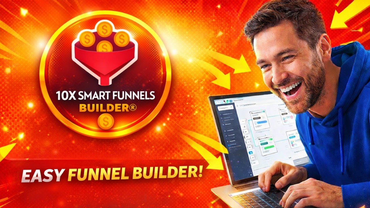 10X Smart Funnels Builder®: GET 7-DAY FREE TRIAL !