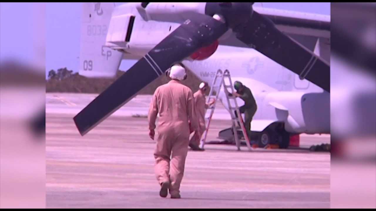 Ospreys arrive on Okinawa