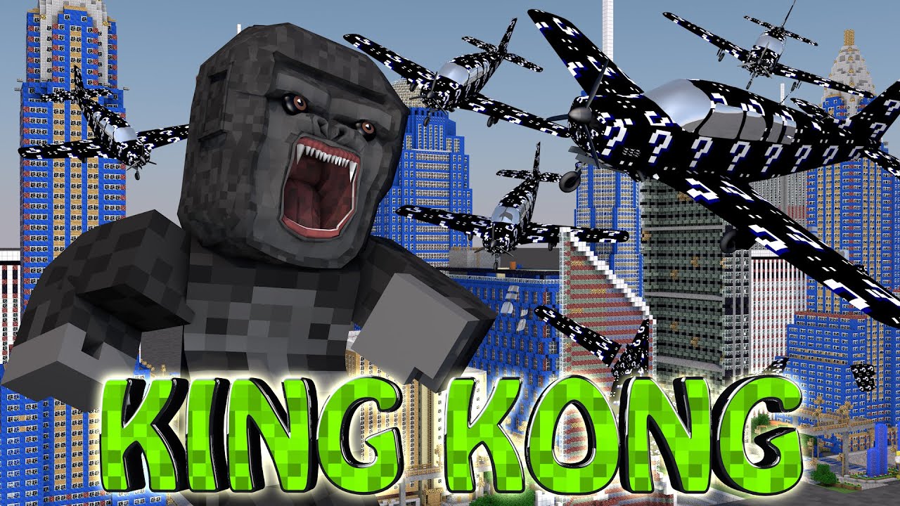 Minecraft | BLACK LUCKY BLOCKS KING KONG BOSS CHALLENGE!