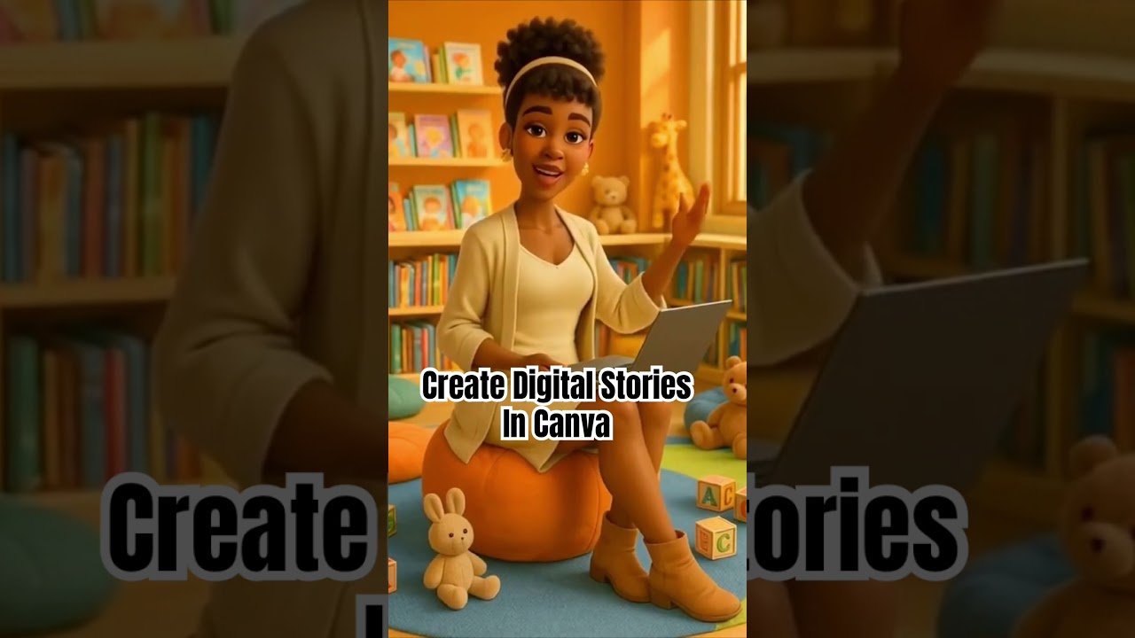 Цифровое повествование в Canva #canvaanimation