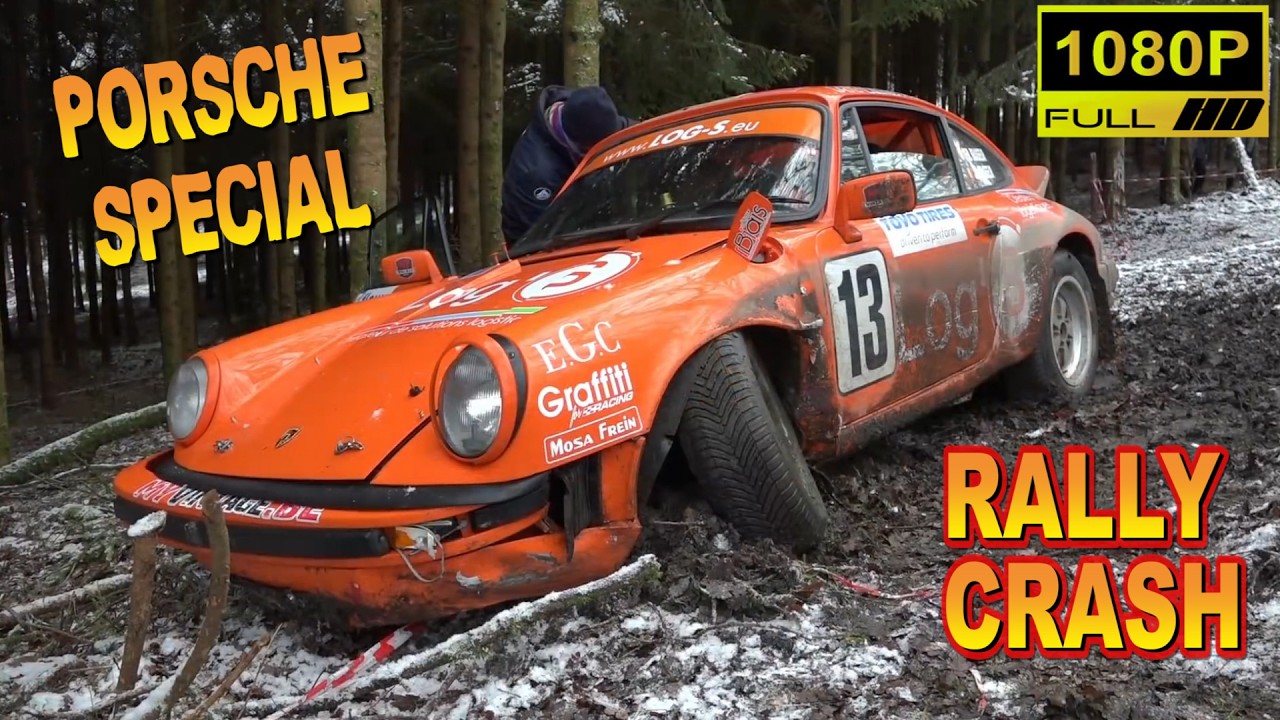RALLY CRASH & FAIL compilation 💥PORSCHE  SPECIAL💥