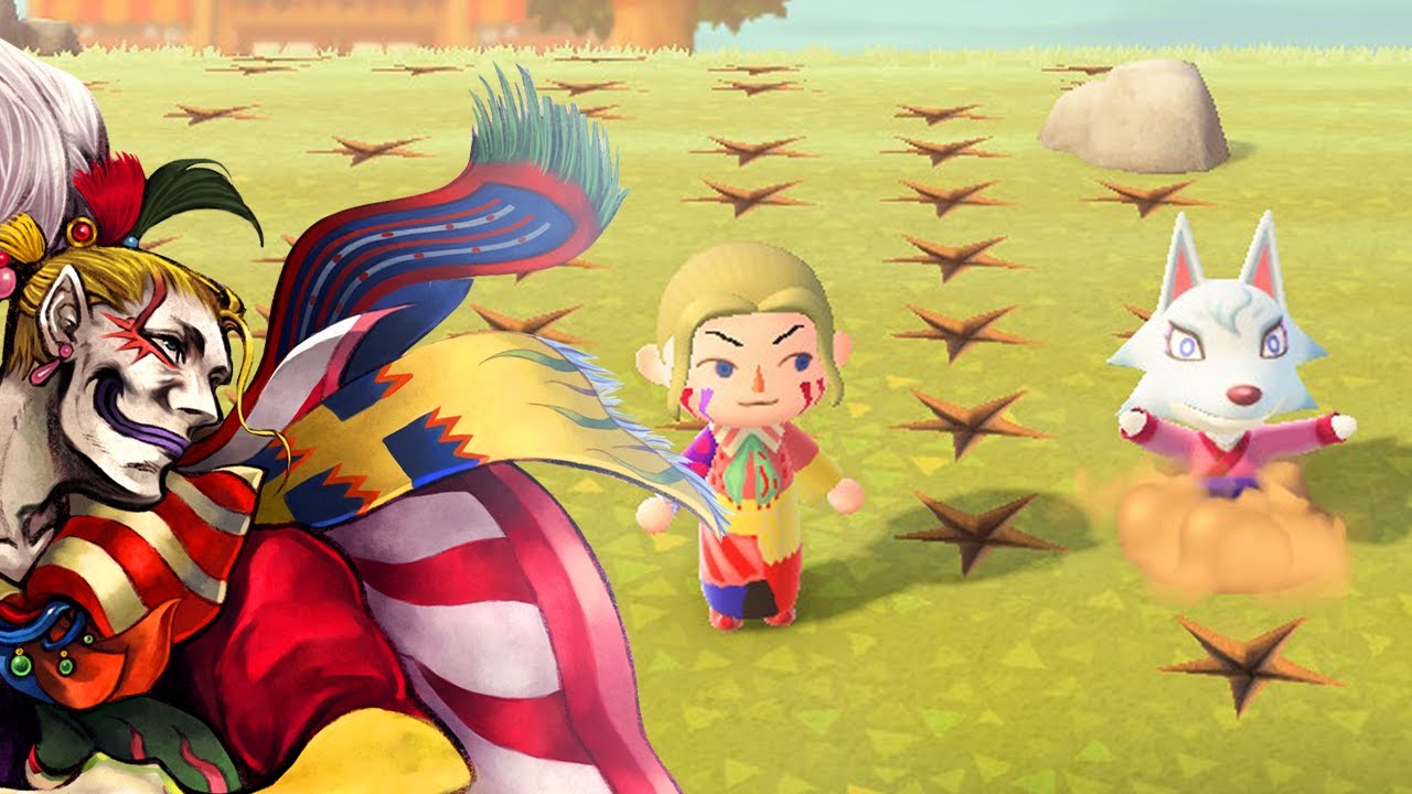 Kefka the clown trolls villagers with pitfalls