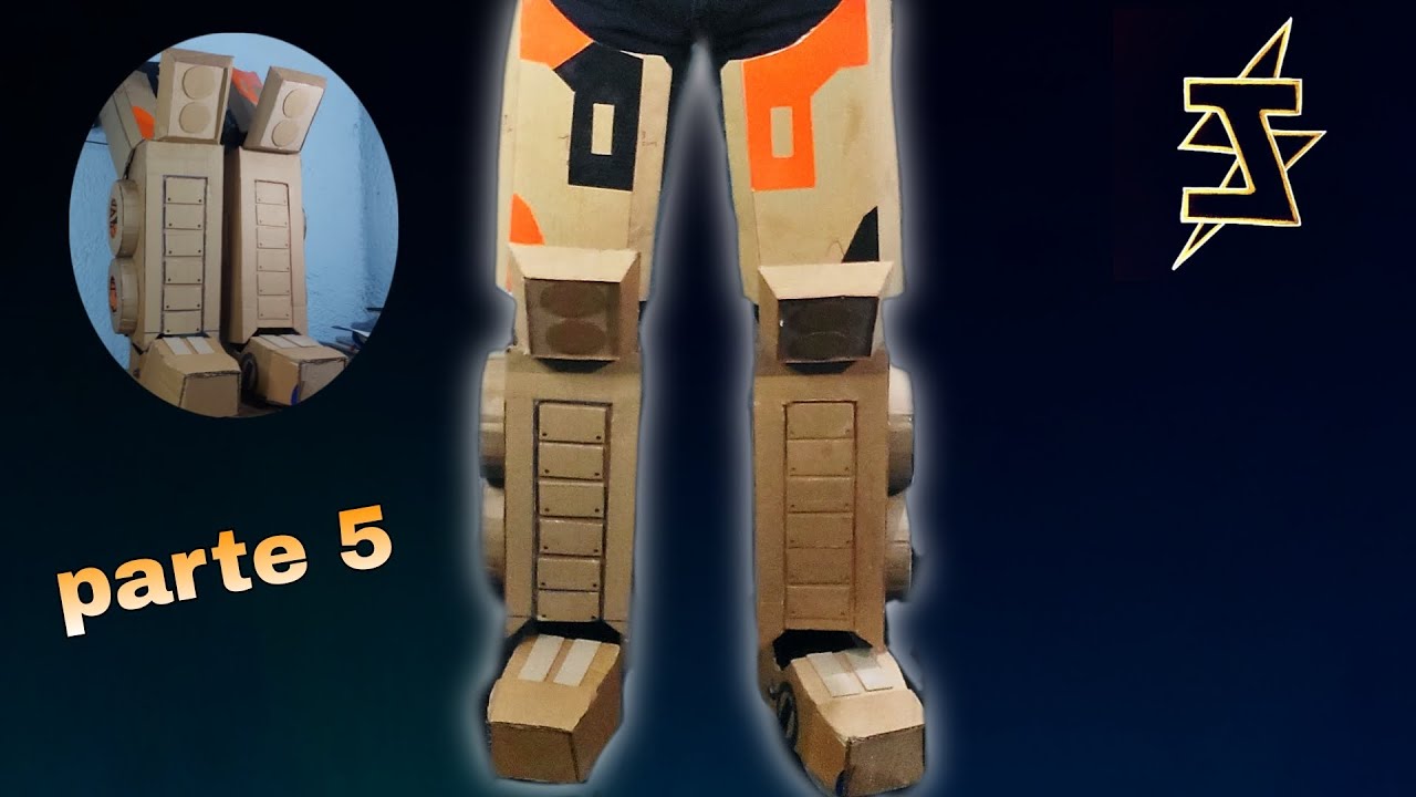 Como hacer traje Optimus Prime| Parte 5: piernas 2| Transformers Rise Of The Beasts| cosplay| DIY