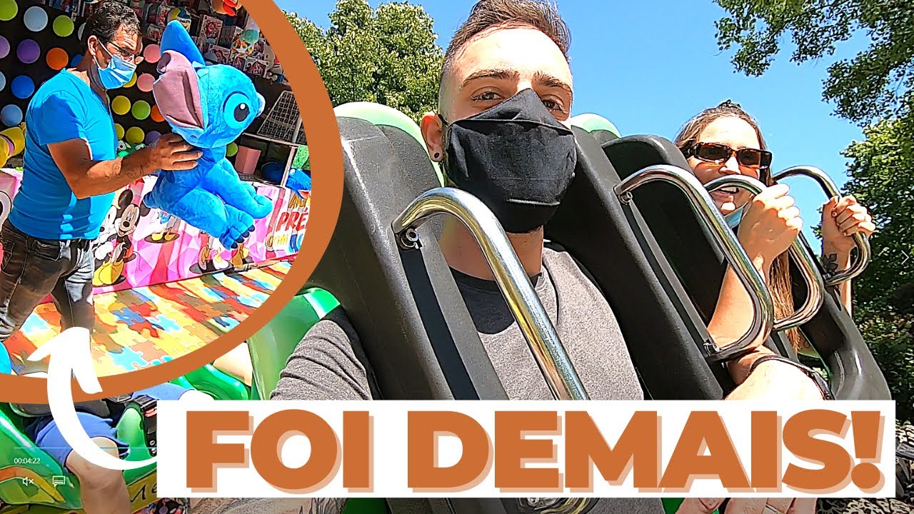 SÃO JOÃO NO PORTO | FOMOS NUM PARQUE DE DIVERSÕES PELA PRIMEIRA VEZ EM PORTUGAL 😍
