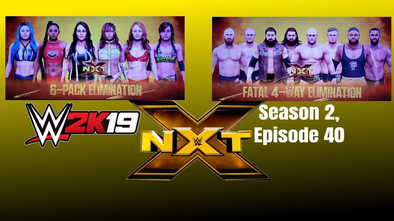 WWE 2K19 Universe Season, Episode 40 (NXT Ep 71)