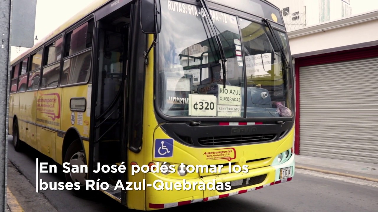 ¿Cómo llegar al Parque en autobus por Río Azul?