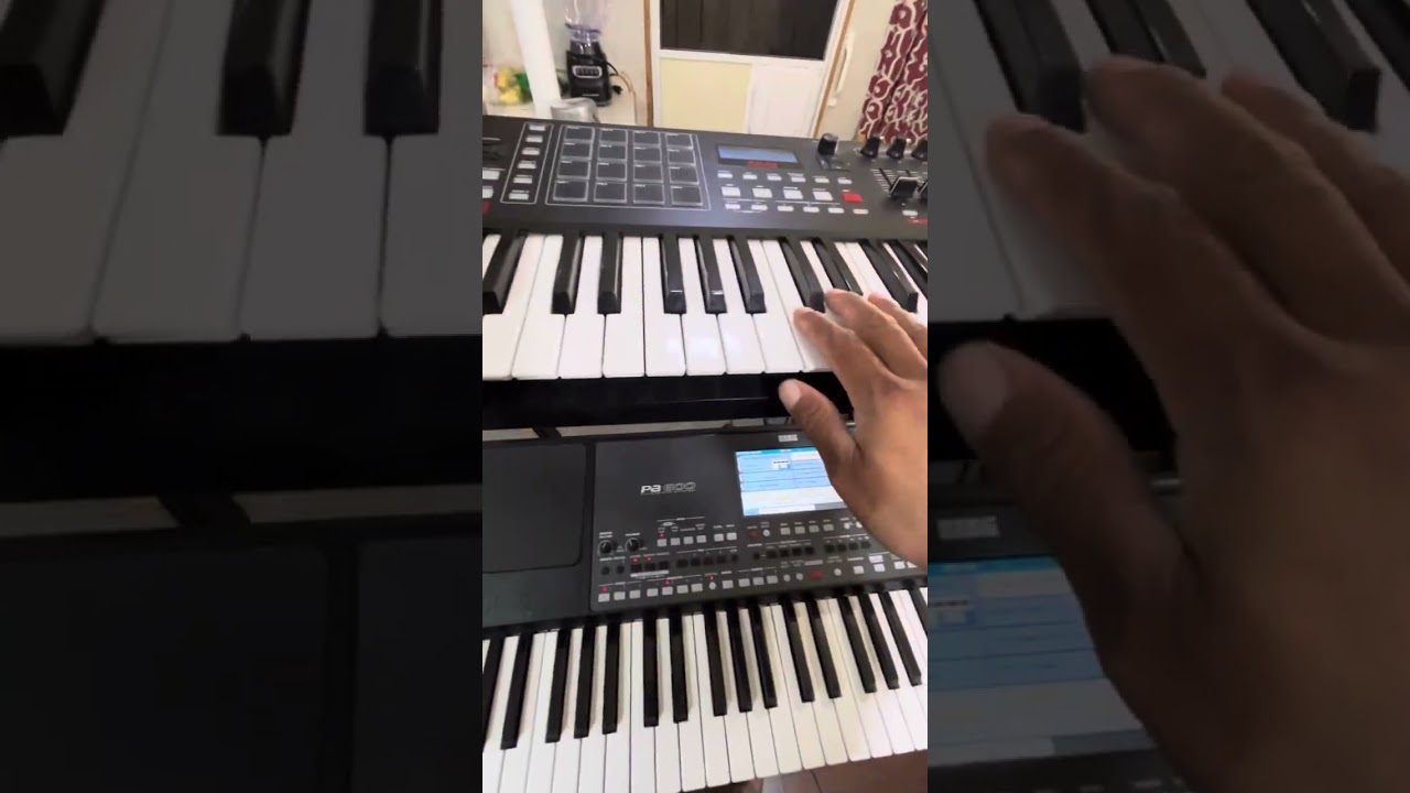 Cómo usar y configurar el MIDI en un teclado Korg PA 600 video en Español