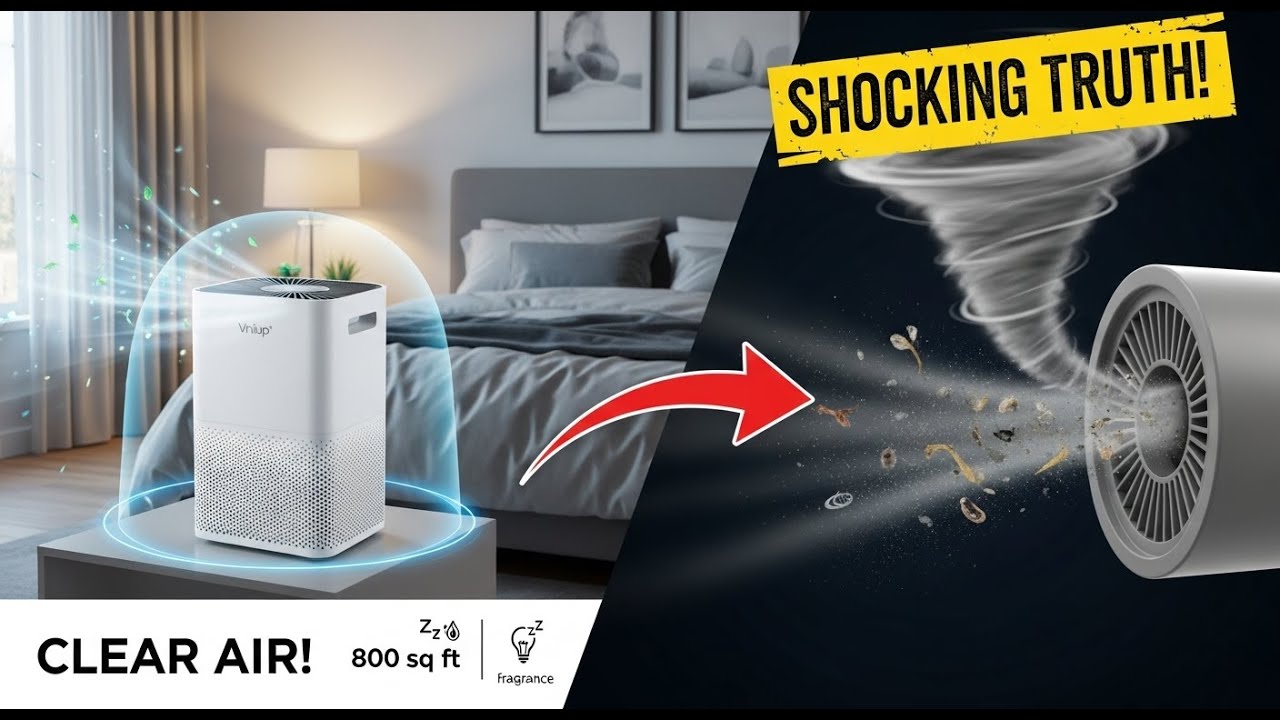 Vniup Air Cleaner Review &ndash; Fragrance + Smart Sleep Mode