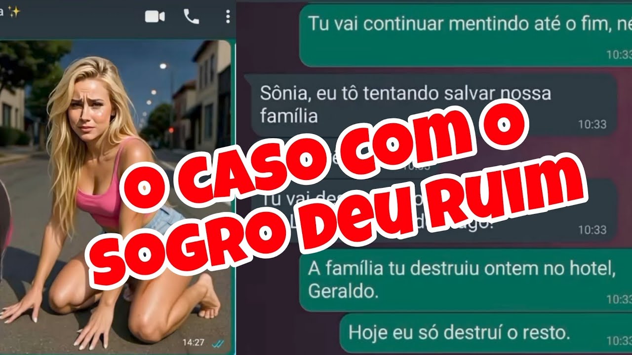  A NORA TINHA UM CASO COM O SOGRO E O PIOR ACONTECEU😱 HISTÓRIA COMPLETA 
