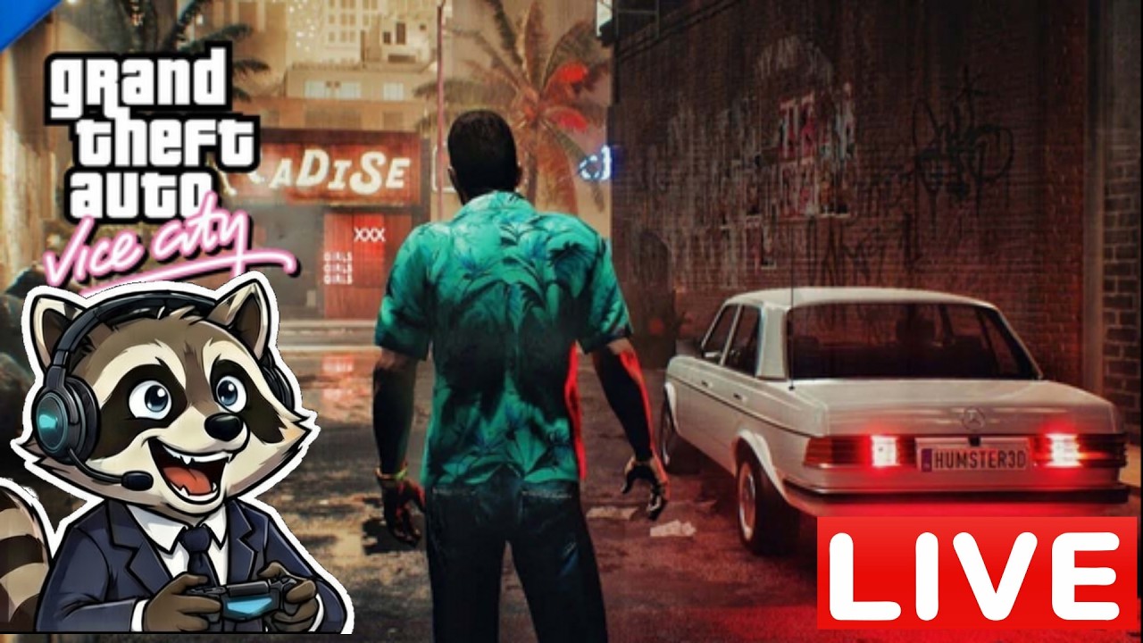 🔴 GTA Vice City LIVE - Creating CHAOS in the 80s!