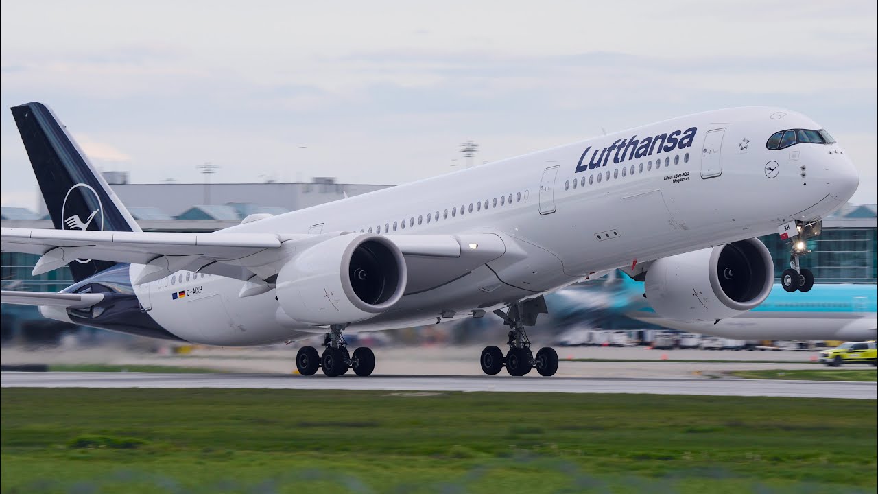 SUPER LOUD North Runway Departures at YVR | CINEMA QUALITY Plane Spotting