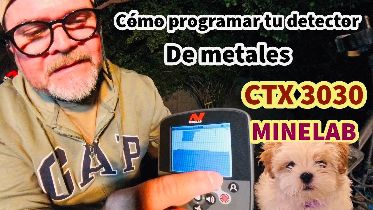 How to program your MINELAB CTX 3030 detector 👍