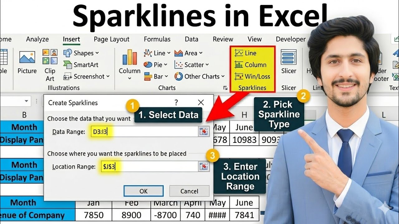 Excel Sparklines Explained: The Skill Interviewers Notice