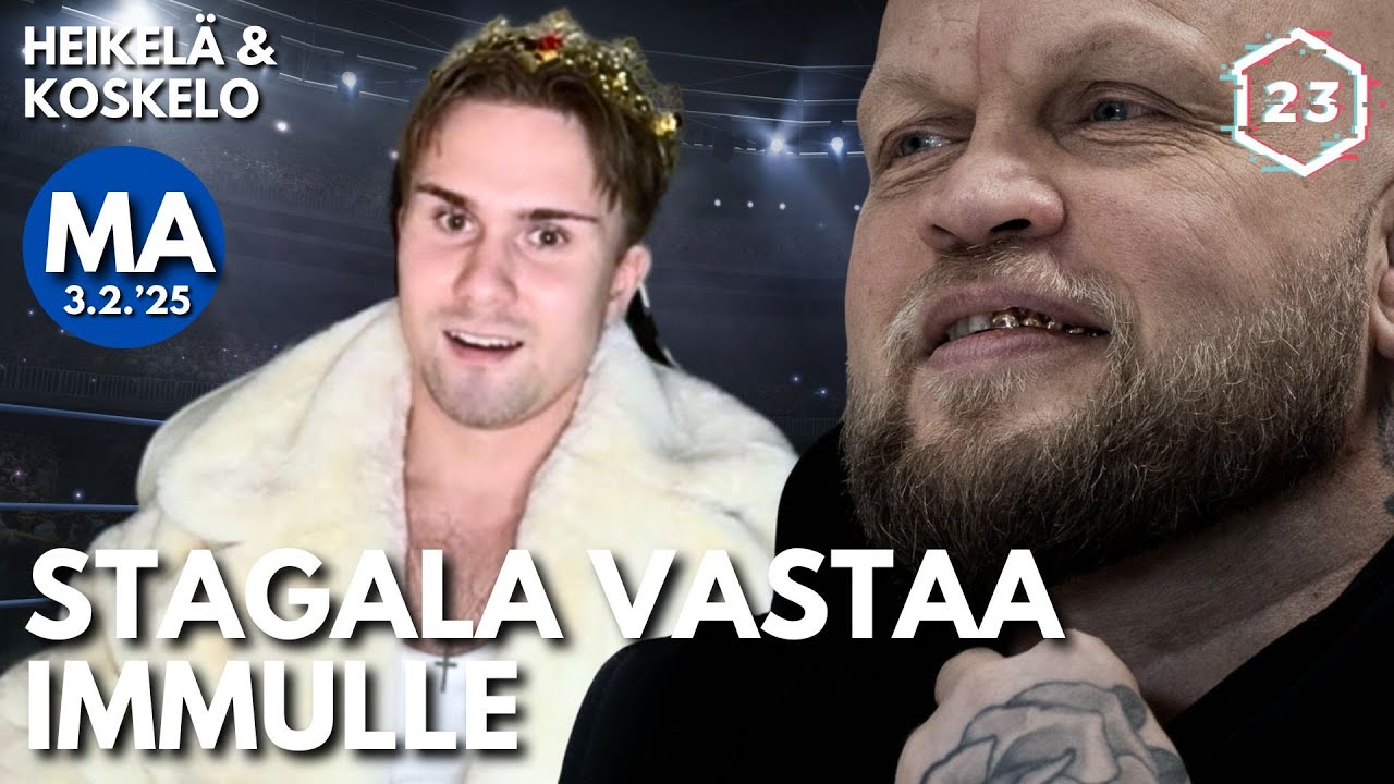 Stagala vastaa Immulle | Heikelä & Koskelo 23 minuuttia | 1081