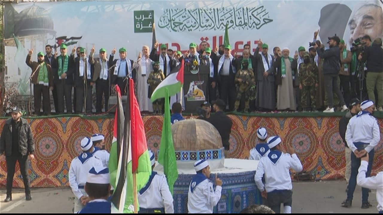 حماس تحتفل بالذكرى الـ34 لانطلاقتها
