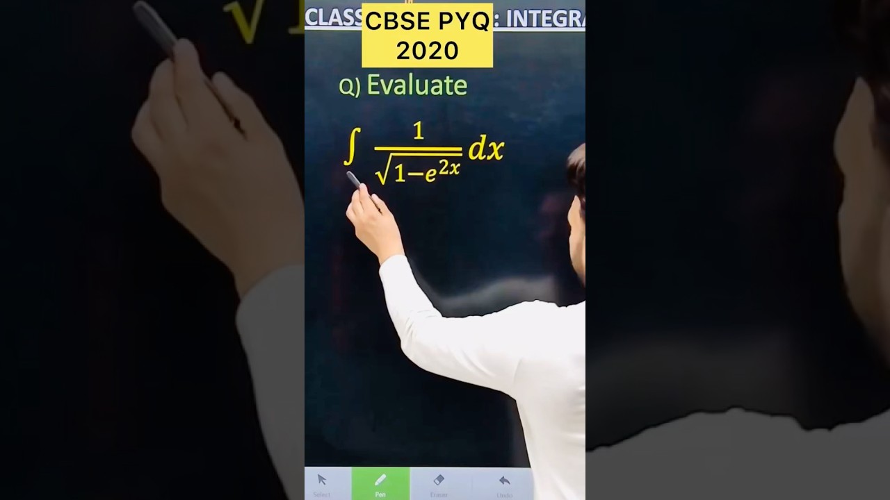 Q) Integration &int; 1/&radic;(1-e^2x) dx  #class12 #cbse #maths  ##maths #integration #cbse2026 #maths