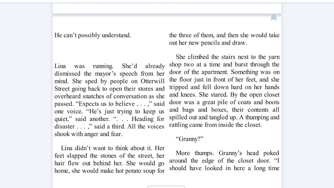 City of Ember Chapter 6